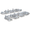 Image of PPE Performance Billet Aluminum Valve Cover Kit - With Pillars (Polished) For 04.5-10 6.6 Duramax