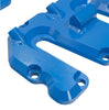 Image of PPE Performance Billet Aluminum Valve Cover Kit - With Pillars (Blue) For 04.5-10 6.6 Duramax