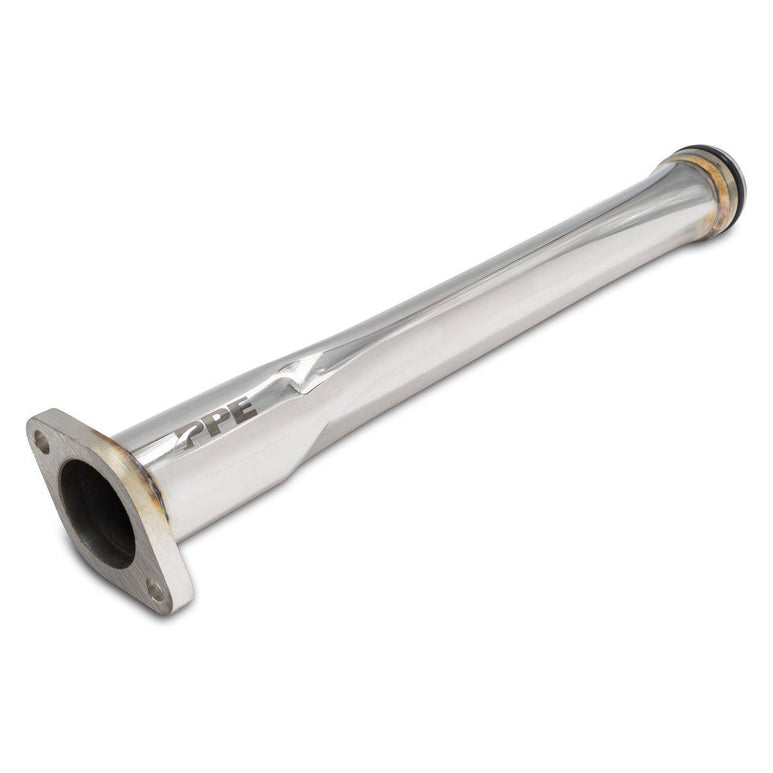 Image of PPE Performance 304 Stainless Steel Pump To Oil Cooler Coolant Tube (Polished) - For 01-20 6.6 Duramax