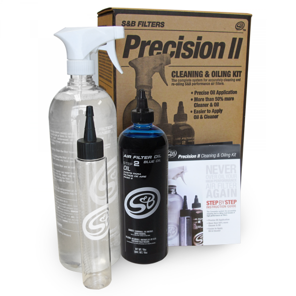 Image of S&B Cleaning Kit For Precision II Cleaning and Oil Kit Blue Oil Oiled 88-0009