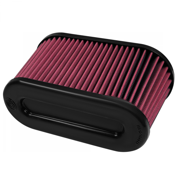 Image of S&B Air Filter For Intake Kits 75-5107 Oiled Cotton Cleanable Red KF-1065