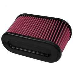 Image of S&B Air Filter For Intake Kits 75-5107 Oiled Cotton Cleanable Red KF-1065