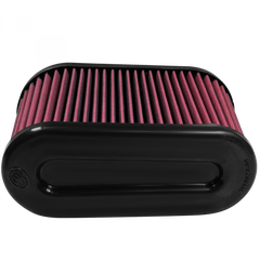 Image of S&B Air Filter For Intake Kits 75-5107 Oiled Cotton Cleanable Red KF-1065