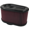 Image of S&B Air Filter For Intake Kits 75-5086,75-5088,75-5089 Oiled Cotton Cleanable Red KF-1064