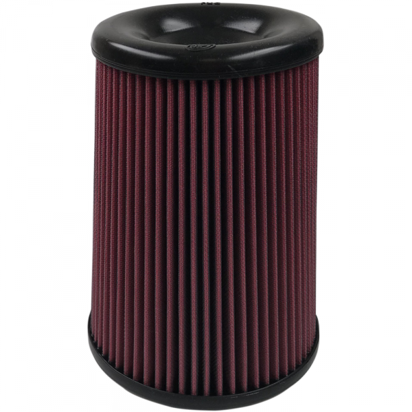 Image of S&B Air Filter For Intake Kits 75-5085,75-5082,75-5103 Oiled Cotton Cleanable Red KF-1063