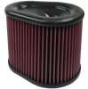 Image of S&B Air Filter For Intake Kits 75-5075 Oiled Cotton Cleanable Red KF-1062