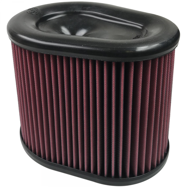 Image of S&B Air Filter For Intake Kits 75-5075 Oiled Cotton Cleanable Red KF-1062