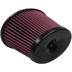 Image of S&B Air Filter For 75-5081,75-5083,75-5108,75-5077,75-5076,75-5067,75-5079 Cotton Cleanable Red KF-1058