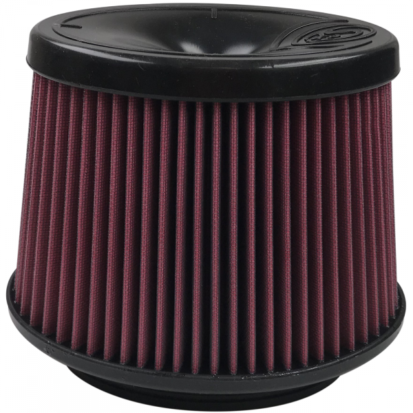 Image of S&B Air Filter For 75-5081,75-5083,75-5108,75-5077,75-5076,75-5067,75-5079 Cotton Cleanable Red KF-1058