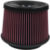 Image of S&B Air Filter For 75-5081,75-5083,75-5108,75-5077,75-5076,75-5067,75-5079 Cotton Cleanable Red KF-1058