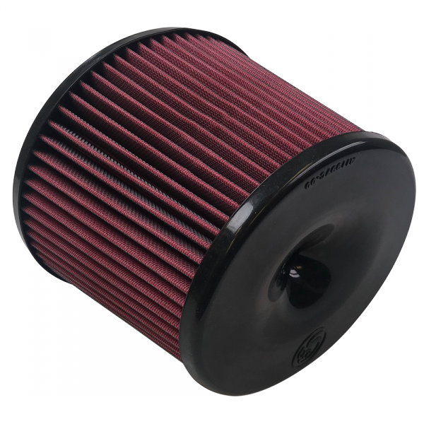 Image of S&B Air Filter For 75-5106,75-5087,75-5040,75-5111,75-5078,75-5066,75-5064,75-5039 Cotton Cleanable Red KF-1056