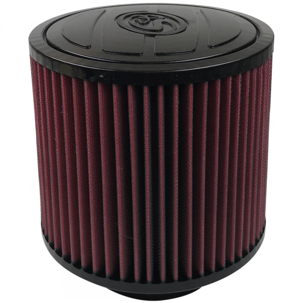 Image of S&B Air Filter For Intake Kits 75-5061,75-5059 Oiled Cotton Cleanable Red KF-1055