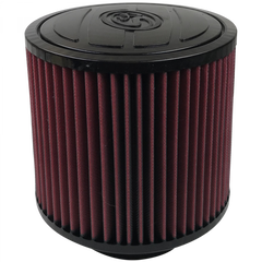 Image of S&B Air Filter For Intake Kits 75-5061,75-5059 Oiled Cotton Cleanable Red KF-1055