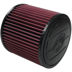 Image of S&B Air Filter For Intake Kits 75-5061,75-5059 Oiled Cotton Cleanable Red KF-1055