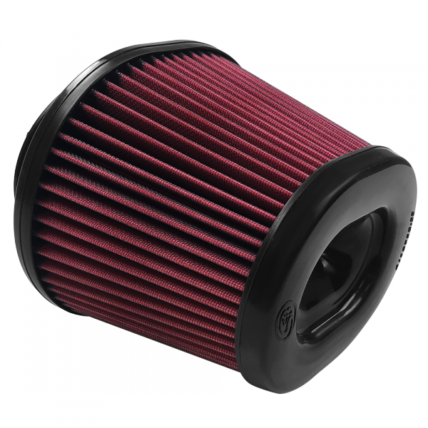 Image of S&B Air Filter For Intake Kits 75-5105,75-5054 Oiled Cotton Cleanable Red KF-1051