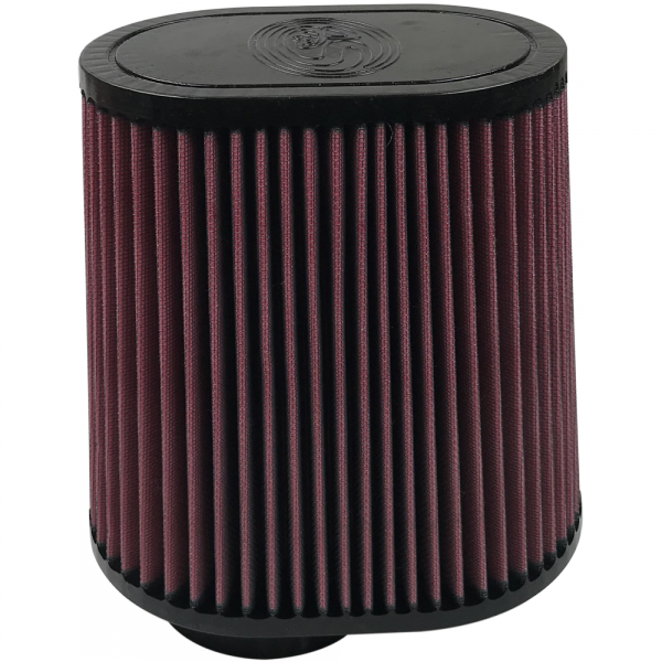 Image of S&B Air Filter For Intake Kits 75-5028 Oiled Cotton Cleanable Red KF-1042