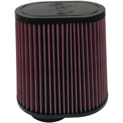 Image of S&B Air Filter For Intake Kits 75-5028 Oiled Cotton Cleanable Red KF-1042