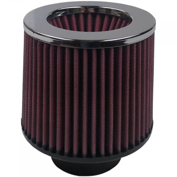 Image of S&B Air Filter For Intake Kits 75-1515-1,75-9015-1 Oiled Cotton Cleanable Red KF-1011