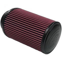 Image of S&B Air Filter For Intake Kits 75-2530 Oiled Cotton Cleanable Red KF-1006