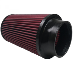 Image of S&B Air Filter For Intake Kits 75-2530 Oiled Cotton Cleanable Red KF-1006