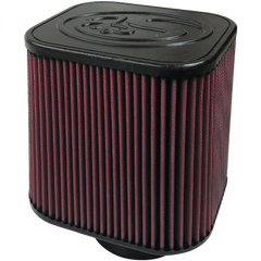 Image of S&B Air Filter For Intake Kits 75-1532, 75-1525 Oiled Cotton Cleanable Red KF-1000