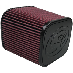 Image of S&B Air Filter For Intake Kits 75-1532, 75-1525 Oiled Cotton Cleanable Red KF-1000