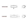 Image of Rigid Industries Flood Surface Mount SR-Q Pro 904113