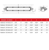 Image of Rigid Industries Radiance Plus SR-Series LED Light 8 Option RGBW Backlight 50 Inch 250603
