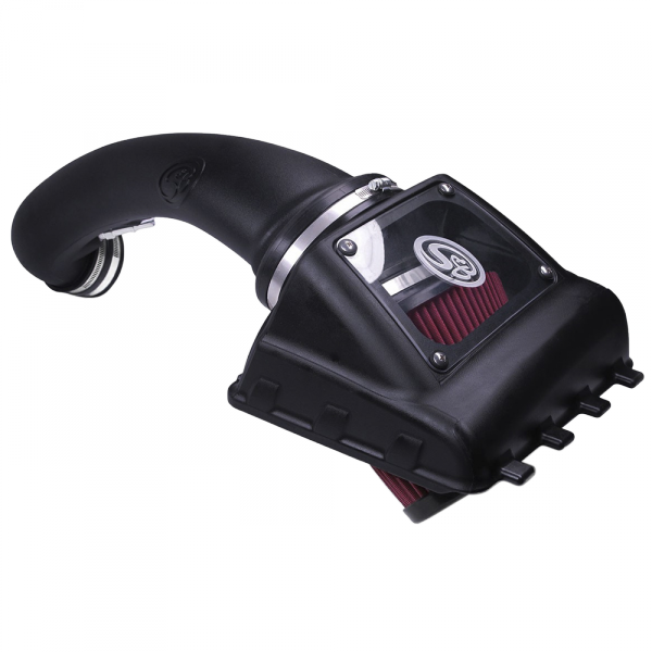 Image of S&B Cold Air Intake For 11-14 Ford F150 V8-5.0L Oiled Cotton Cleanable Red 75-5076