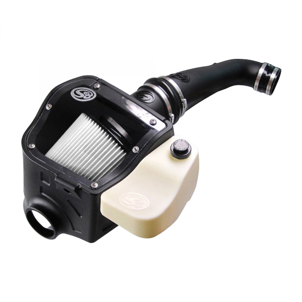 Image of S&B Cold Air Intake For 09-10 Ford F150 V8-5.4L Dry Dry Extendable White 75-5050D