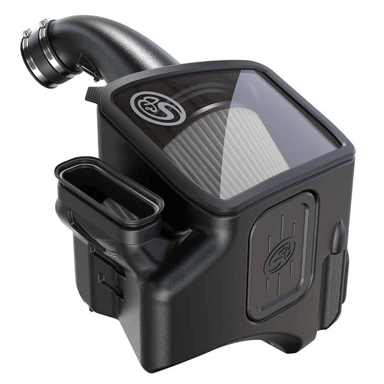 Image of S&B Cold Air Intake For 2020-2024 Chevrolet Silverado GMC Sierra V8-6.6L L5P Duramax Dry Extendable 75-5136D