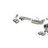 Image of MBRP Chevrolet 2.5 Inch Dual Axle Back NPP Installer Series For 16-20 Chevrolet Camaro V6 3.6L S7039AL
