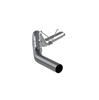 Image of MBRP 5 Inch Filter Back Exahsut Pipe Single Side S61340PLM