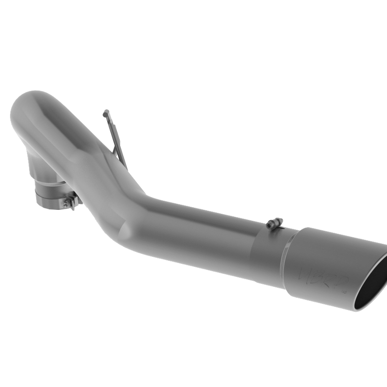 Image of MBRP 5 Inch Filter Back Single Side Aluminized Steel NO Crew Cab/Short Bed For 13-18 RAM 2500/3500 Cummins 6.7L S61640AL