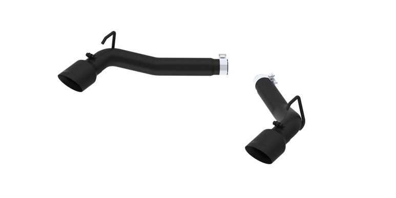 Image of MBRP 3 Inch Axle Back Muffler Bypass For 10-15 Chevrolet Camaro V6 3.6L Black Coated S7021BLK