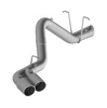 Image of MBRP 4 Inch Filter Back Dual Outlet Single Side Aluminized Steel For 11-19 Silverado/Sierra 2500/3500 Duramax S6033AL