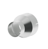 Image of MBRP 4 Inch ID To 5 Inch ID 7 Inch Length Exhaust Pipe Adapter T409 Stainless Steel UA9004