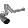 Image of MBRP 4 Inch Filter Back Single Side Exit Aluminized Steel For 07-10 Silverado/Sierra 2500/3500 Duramax All LMM S6026AL