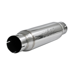 Image of MBRP Exhaust Resonator 3 Inch Inlet/Outlet16 Inch Body 20 Inch Overall T304 Stainless Steel R1013