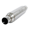 Image of MBRP Exhaust Resonator 2.5 Inch Inlet/Outlet 16 Inch Body 20 Inch Overall T304 Stainless Steel R1012