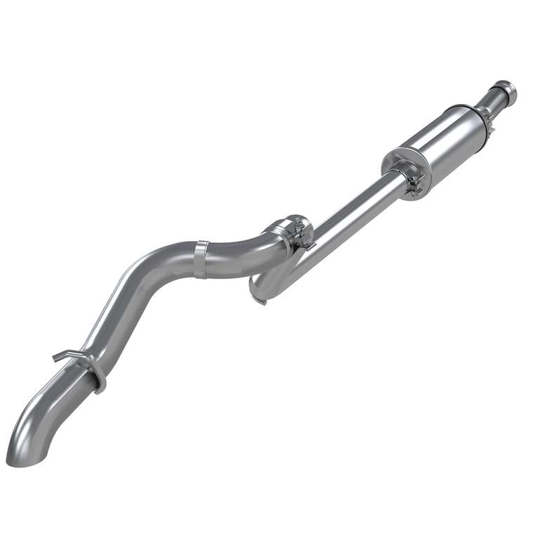 Image of MBRP Jeep JLCat Back Exhaust System Single Rear Exit Pro Series For 18-20 Wrangler JL 2/4 Door S5533304