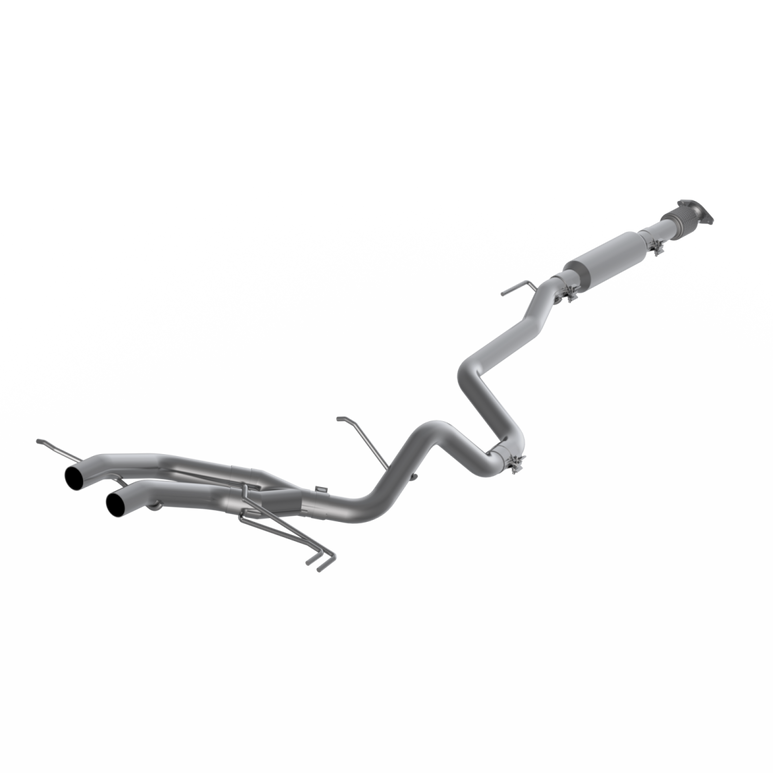 Image of MBRP 2.5 Inch Cat Back Exhaust System Dual Exit For 13-18 Hyundai Veloster Turbo Aluminized Steel S4702AL