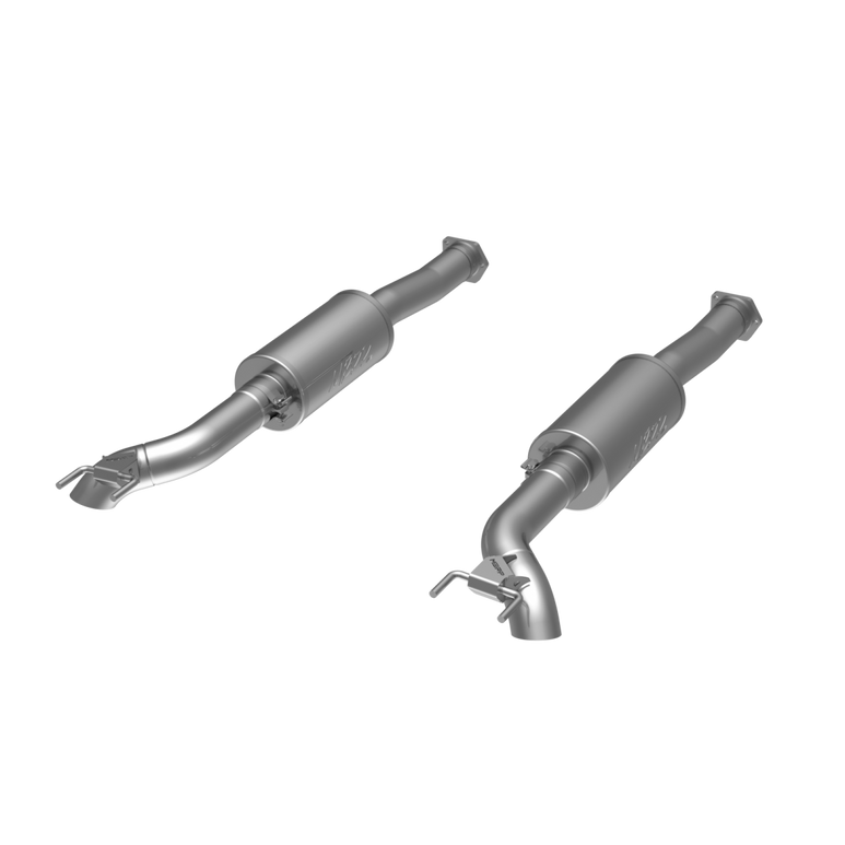 Image of MBRP Mercedez Benz 3 Inch Cat Back Exhaust System Dual Side Turn Down For 12-18 Mercedes-Benz W463 G-Class Pro Series S5600304