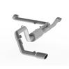 Image of MBRP 3 Inch Cat Back Exhaust System Single Side Aluminized Steel For 16-19 Nissan 5.6L Titan XD S5408AL