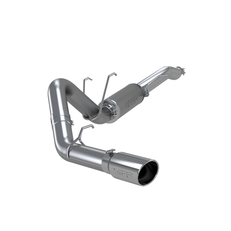 Image of MBRP Ford 4 Inch Exhaust Resonator Back Single Side Installer Series For 17-20 Ford F250/F350 S5247AL