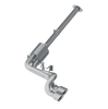 Image of MBRP 3 Inch Cat Back Exhaust System For 09-14 Ford F-150 3.5L EcoBoost Preaxle Dual Outlet Aluminized Steel S5261AL
