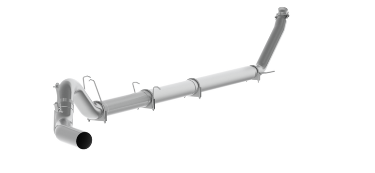 Image of MBRP Dodge 5 Inch Single Side Turbo No Muffler Slm Series For 98-02 Dodge Ram 2500/3500 Cummins S61120SLM