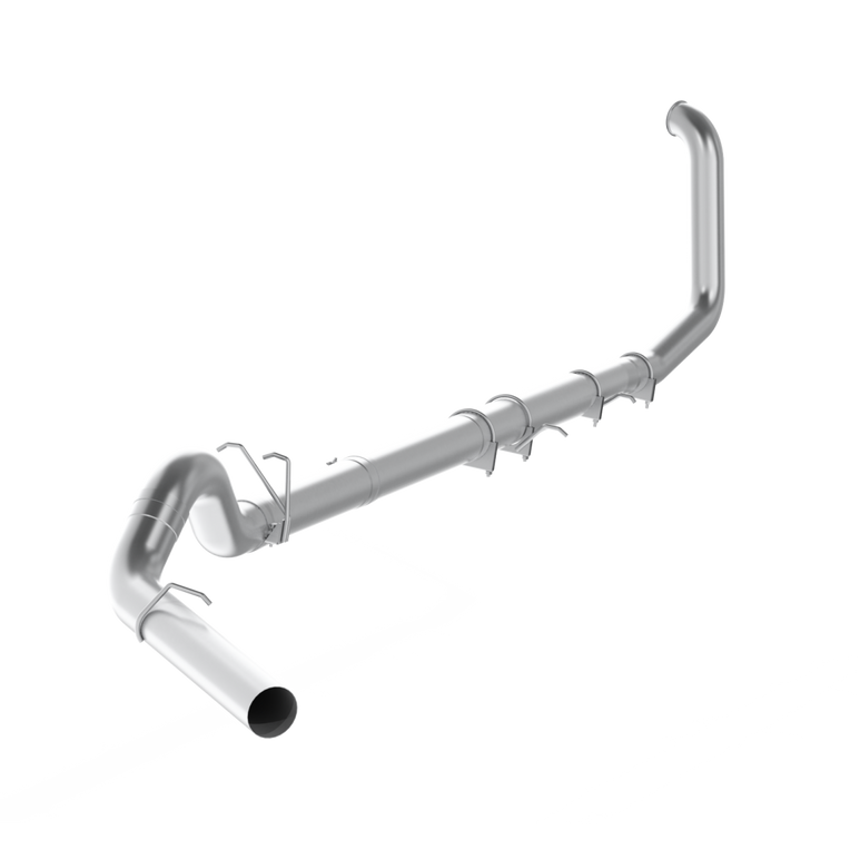Image of MBRP 5 Inch Turbo Back Off Road Single No Muffler Aluminized Steel For 99-03 Ford F-250/350 7.3L S62220PLM
