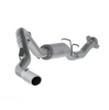 Image of MBRP 3 1/2 Inch Cat Back Exhaust System Single Side 07-10 Silverado/Sierra 2500 HD 6.0L Extended Cab/Crew Cab Short Bed T409 Stainless Steel S5078409