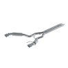 Image of MBRP 3 Inch Cat Back Exhaust System For 15-17 Ford Mustang GT 5.0-Coupe Only Dual Split Rear Race Version 4.5 Inch Tips T409 Stainless Steel S7278409